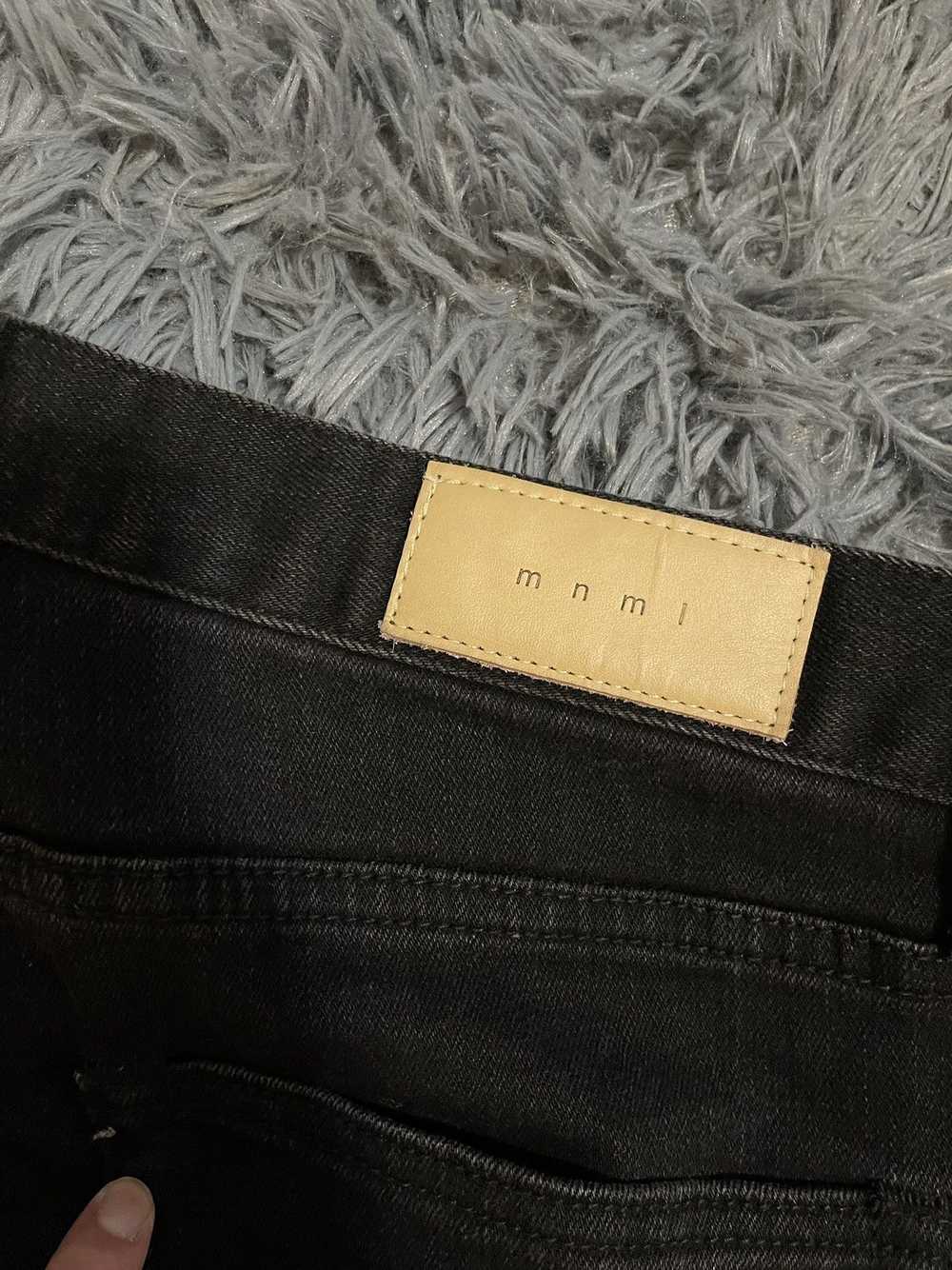 MNML Mnml Black Distressed Jeans Size 32 - image 3