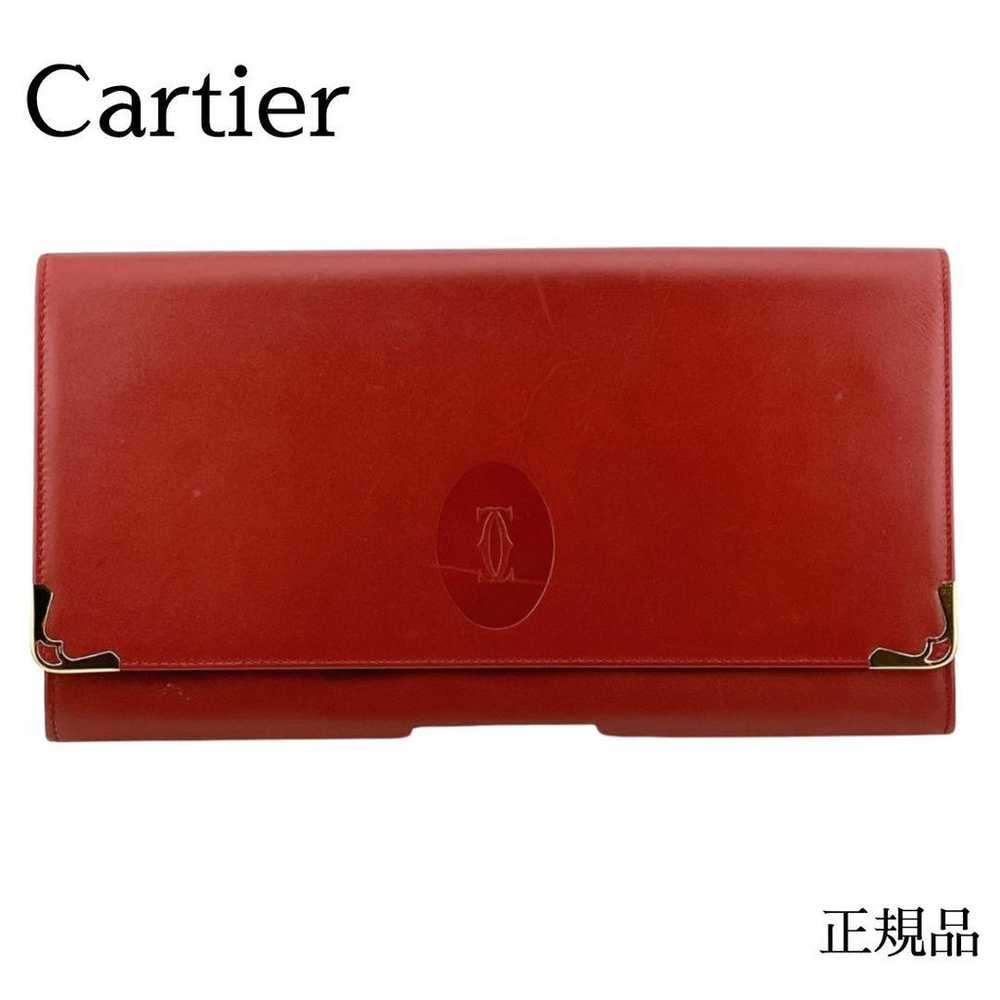 Cartier Must Line two-fold long wallet for women … - image 1