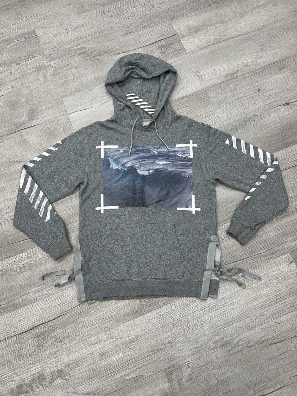 Off-White Off-White Wave Hoodie - image 1