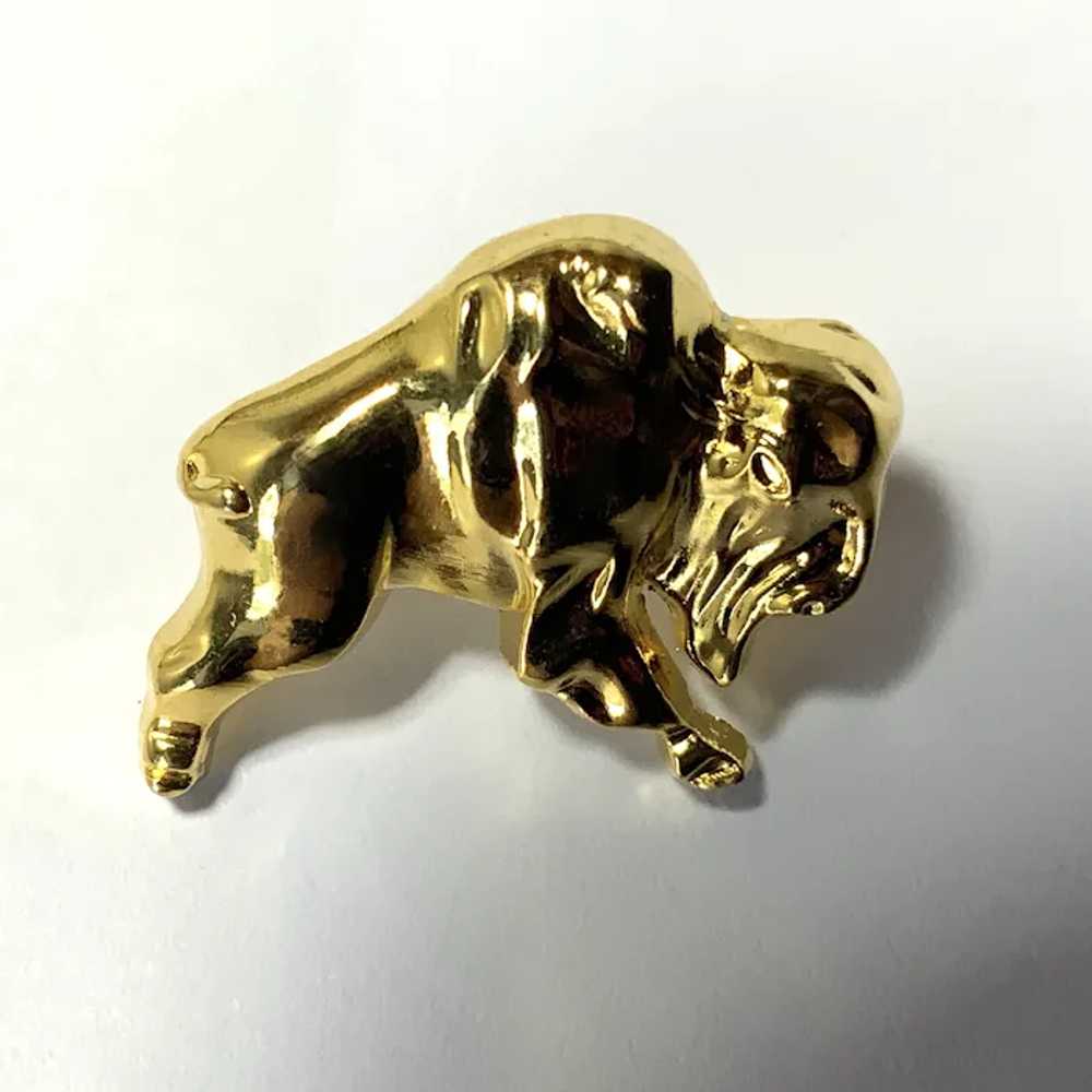 Silver Tone & Gold Tone  Buffalo, Spark Plug, Cre… - image 3