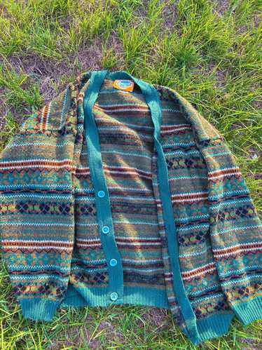 Vintage 80s/90s multicoloured vintage cardigan