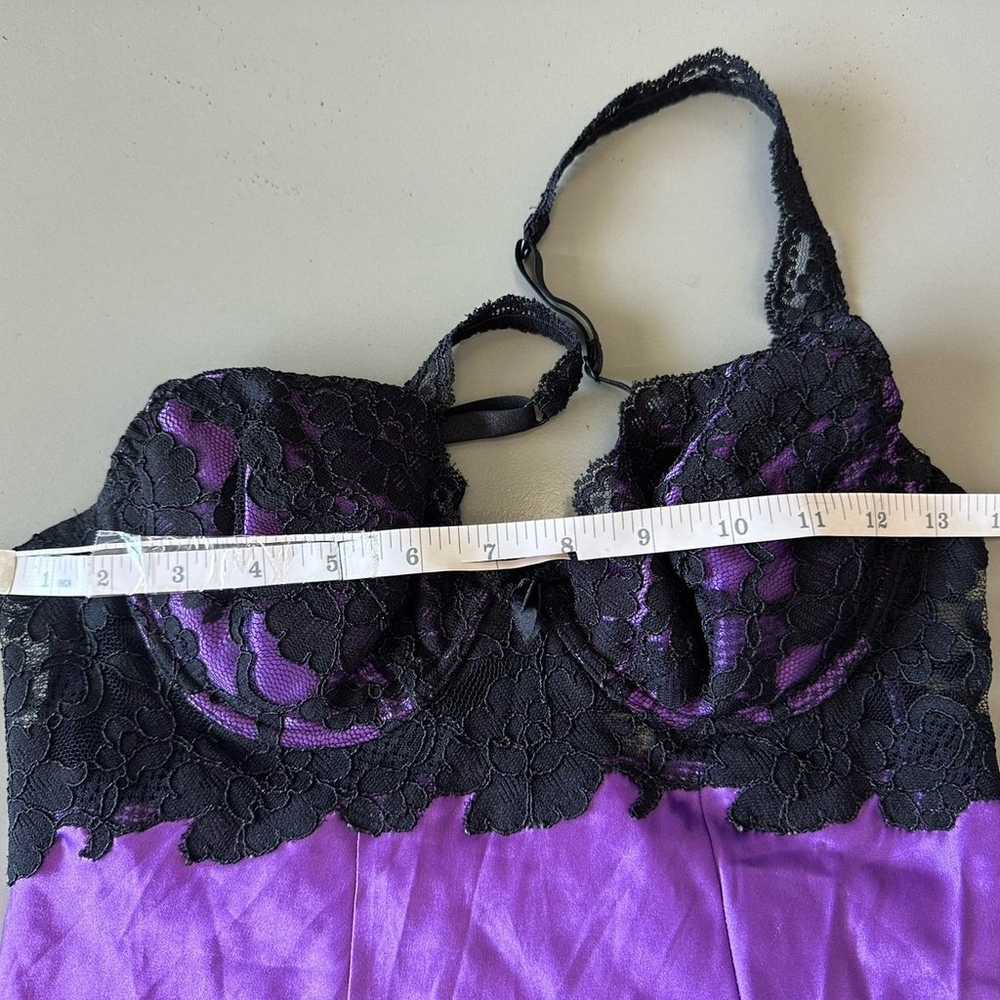 Victoria Secret Y2K/90s slip dress midi purple sm… - image 6