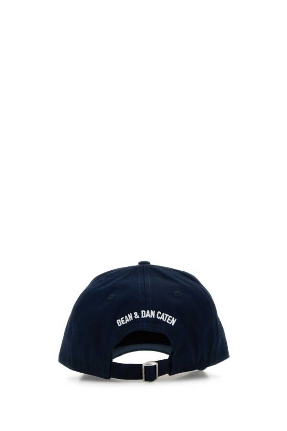 Dsquared2 Navy Blue Gabardine Baseball Cap - image 5