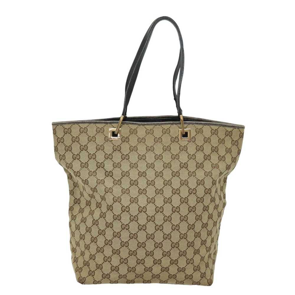 Gucci GUCCI GG Canvas Tote Bag Beige 002 1098 Aut… - image 12