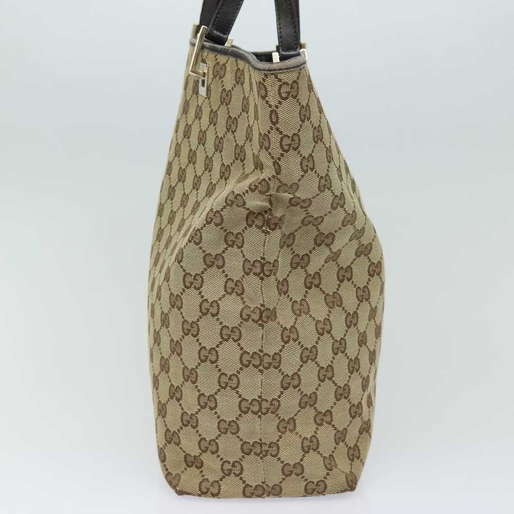 Gucci GUCCI GG Canvas Tote Bag Beige 002 1098 Aut… - image 3