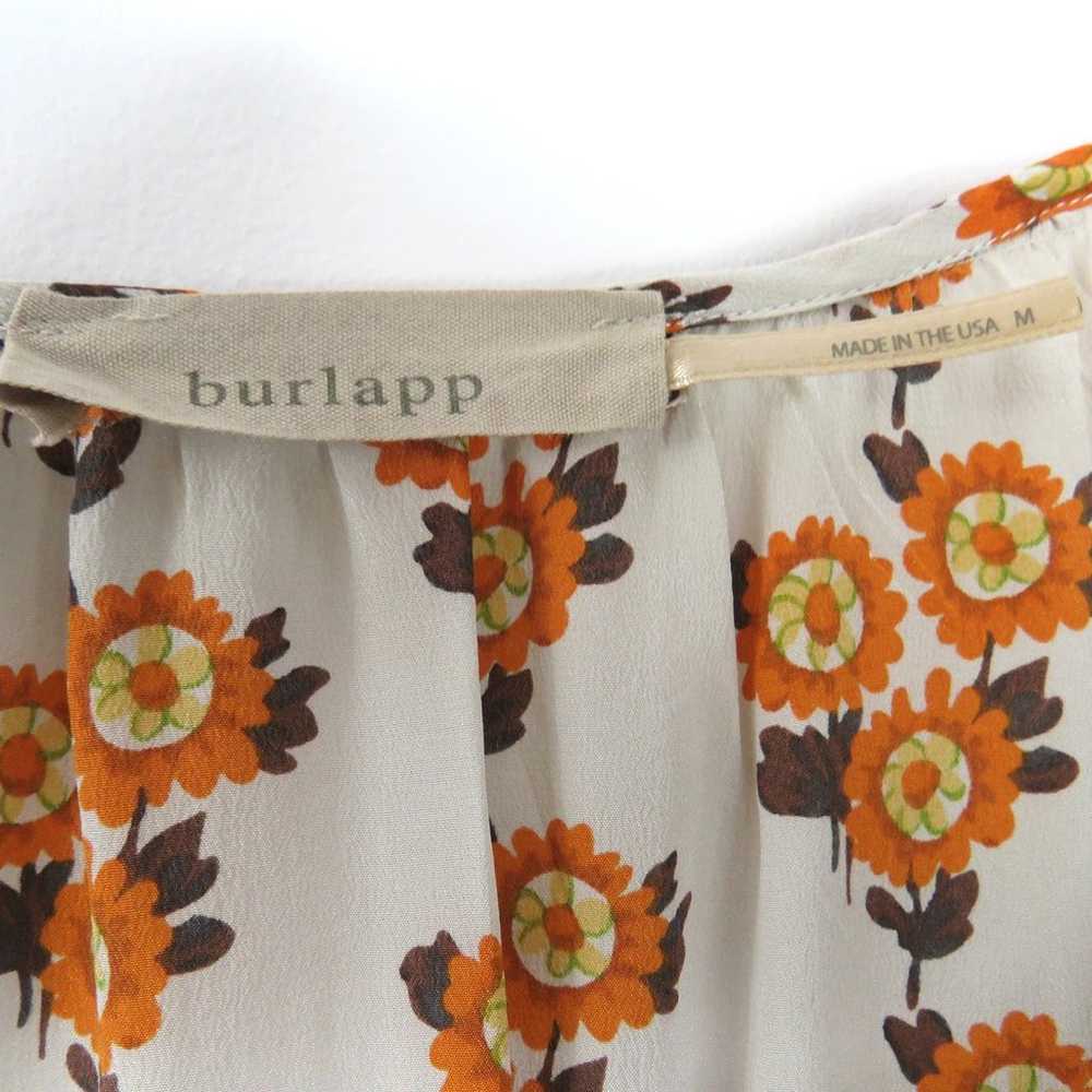 Burlapp 1990s Vintage Floral Prariecore Silk Flor… - image 5