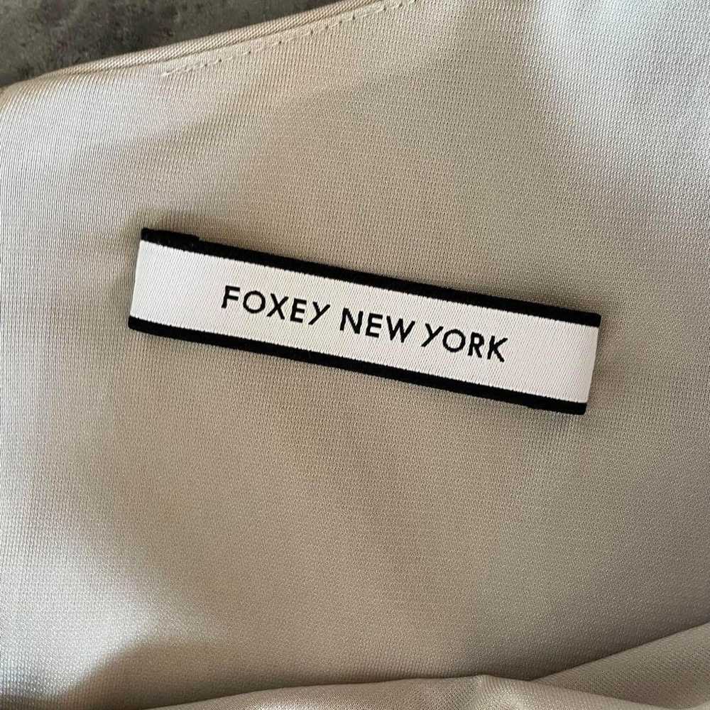 FOXEY NEW YORK Beige Sleeveless Dress with Waist … - image 5