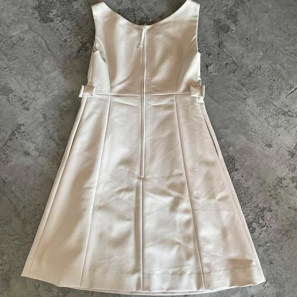 FOXEY NEW YORK Beige Sleeveless Dress with Waist … - image 9