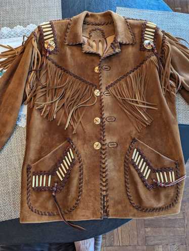 Vintage BEAUTIFUL WESTERN DEER JACKET - EXCEPTIONA