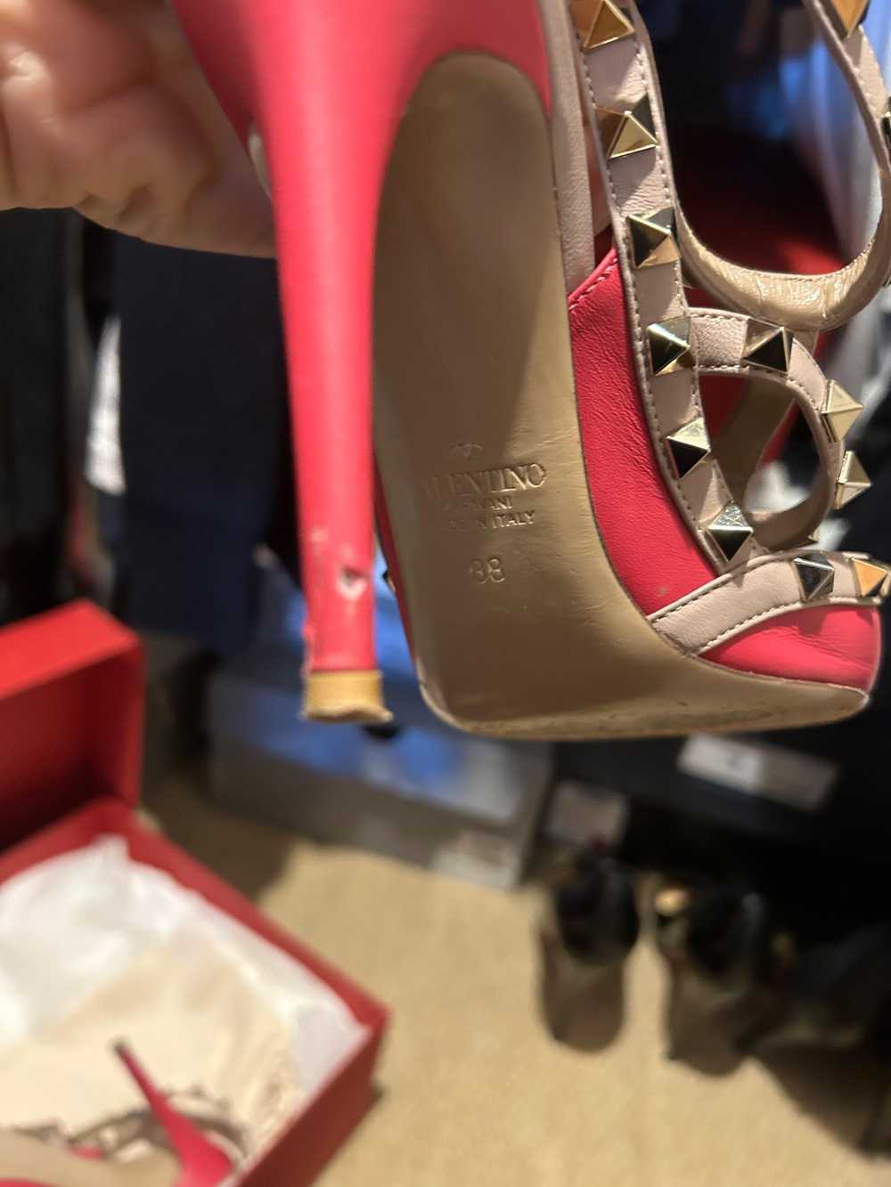 Product Details Valentino Pink Rockstud Heels - image 10