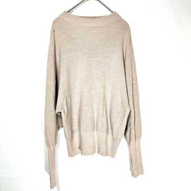 【Cute Chance】Thin Sweater Rib Clean Style Beautif… - image 1