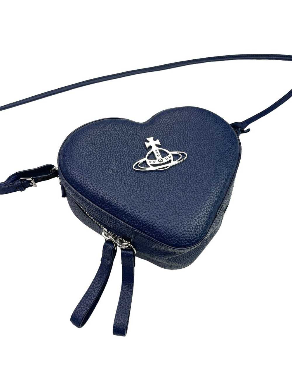 Vivienne Westwood Heart Orb Clutch Side Bag - image 2