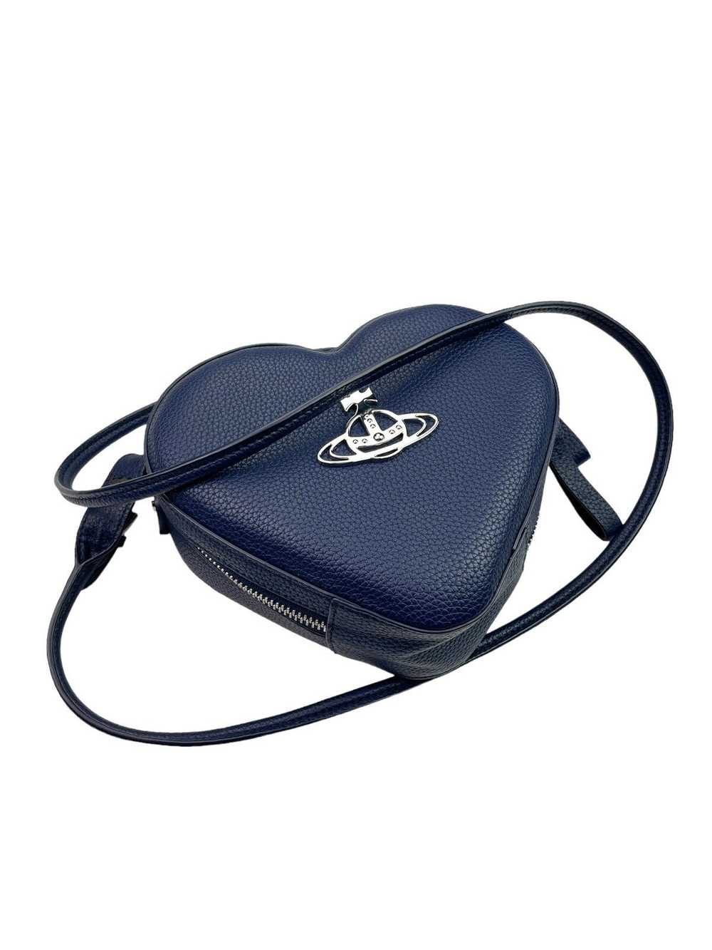 Vivienne Westwood Heart Orb Clutch Side Bag - image 6