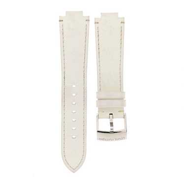 LOUIS VUITTON Vernis Tambour 10mm Watch Strap Whi… - image 1