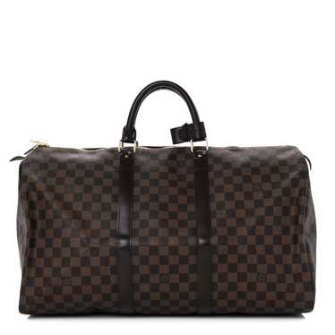 LOUIS VUITTON Damier Ebene Keepall 50 - image 1