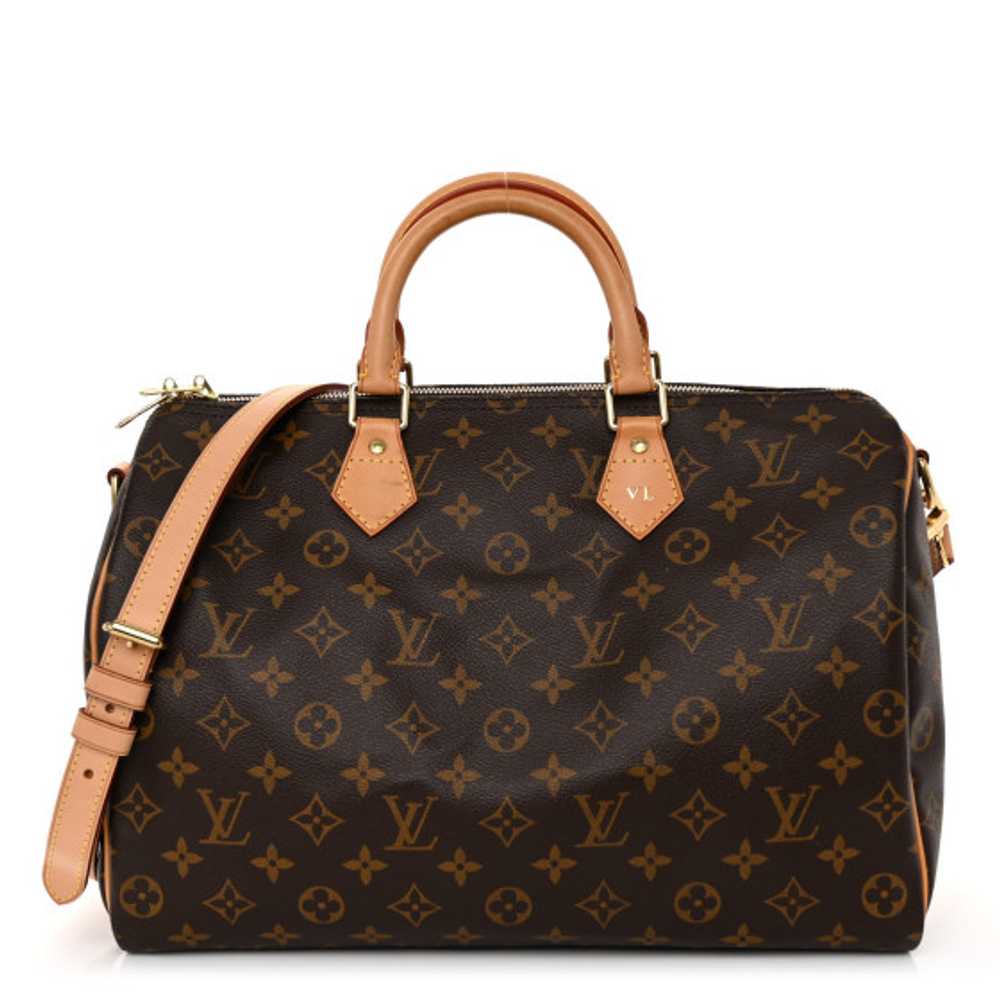 LOUIS VUITTON Monogram Speedy Bandouliere 35 - image 1