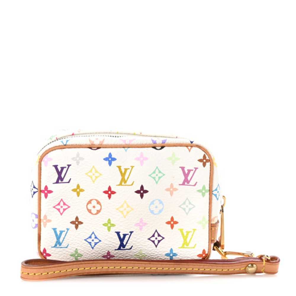 LOUIS VUITTON Monogram Multicolor Trousse Wapity … - image 1