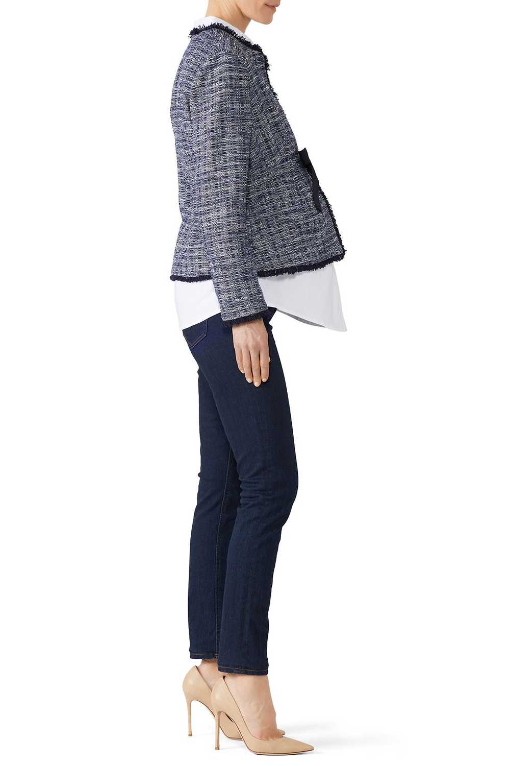 Seraphine Fenella Tweed Maternity Jacket - image 3