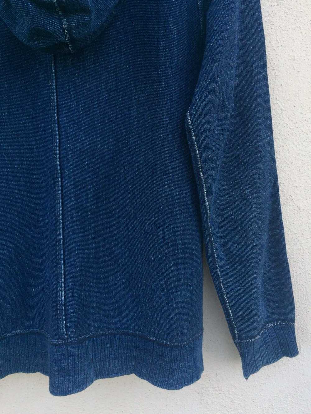 Pure Blue Japan Indigo Blue Sweater Hoodie by Pur… - image 8