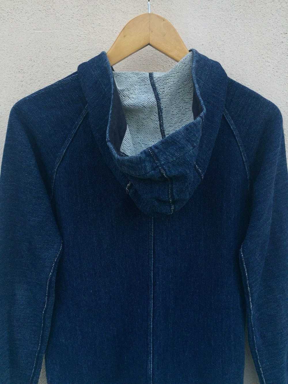 Pure Blue Japan Indigo Blue Sweater Hoodie by Pur… - image 9