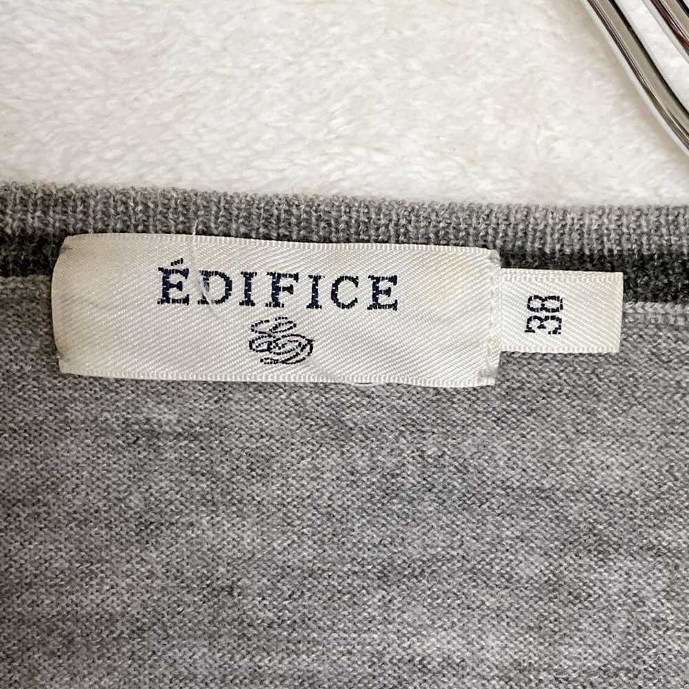 【EDIFICE】EDIFICE (38) V-neck thin knit sweater 10… - image 4