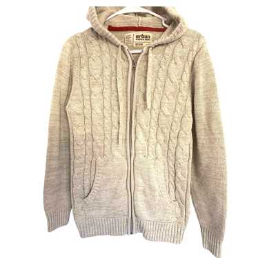 Urban Pipeline  Medium  Vintage Cable Knit Full Z… - image 1