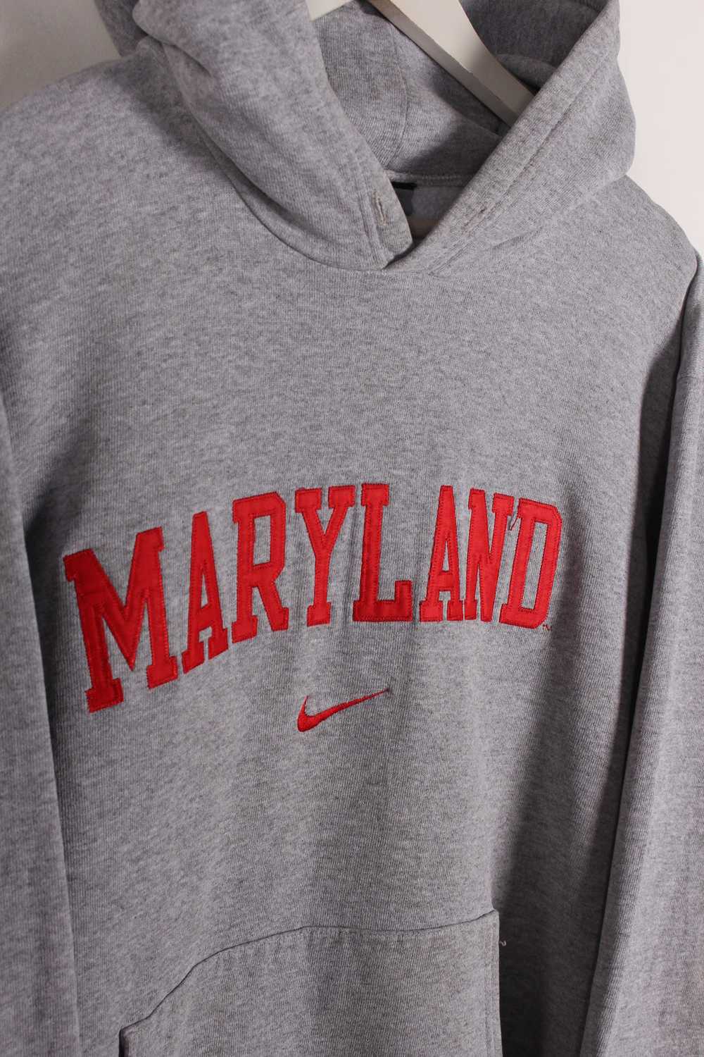 90's Nike Maryland Hoodie XL - image 3