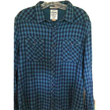 Other 44mm Legendary Work Wear Mens XL Blue Plaid… - image 1