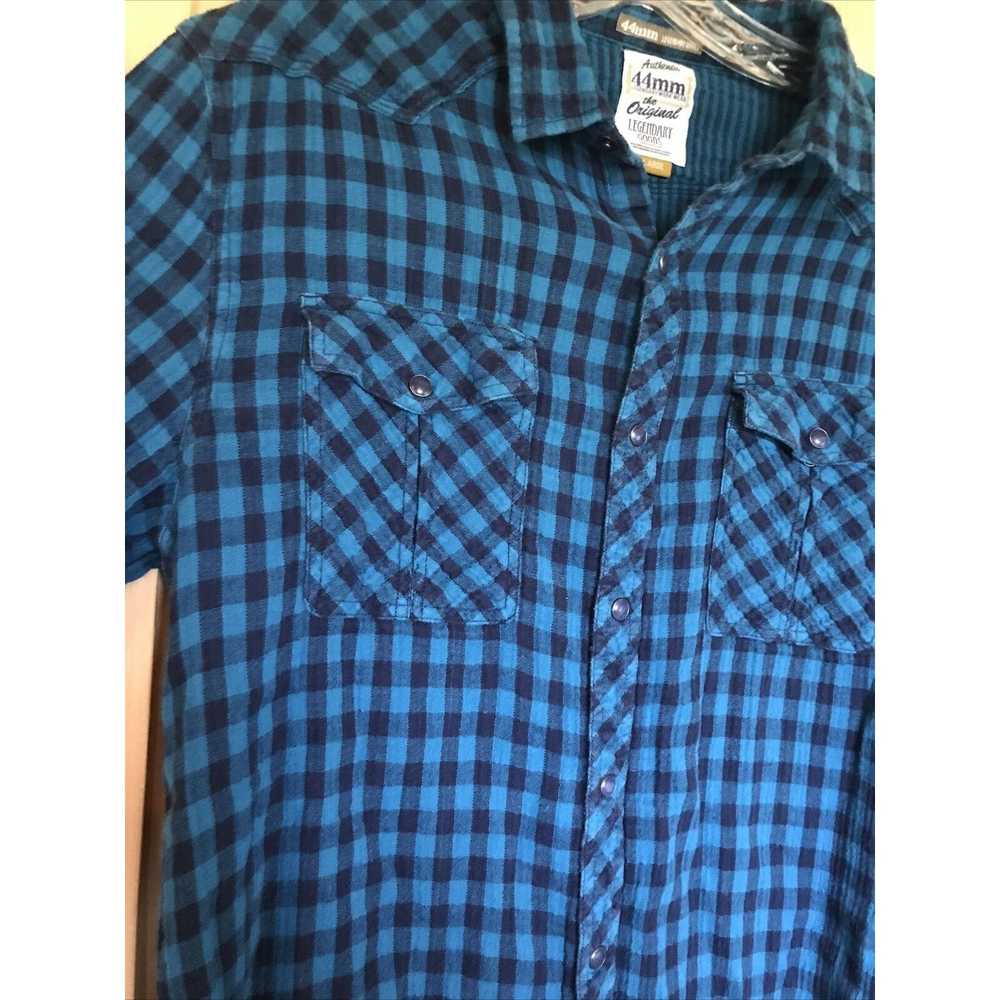 Other 44mm Legendary Work Wear Mens XL Blue Plaid… - image 4