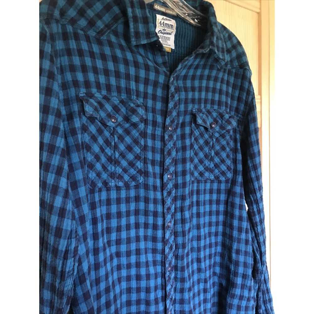 Other 44mm Legendary Work Wear Mens XL Blue Plaid… - image 5