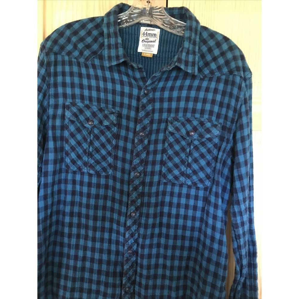 Other 44mm Legendary Work Wear Mens XL Blue Plaid… - image 7