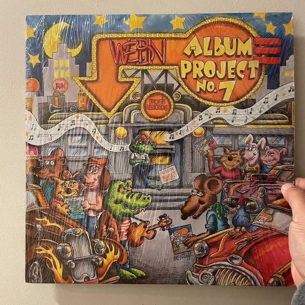 Blank WEBN Project #7 LP vintage vinyl record yac… - image 1