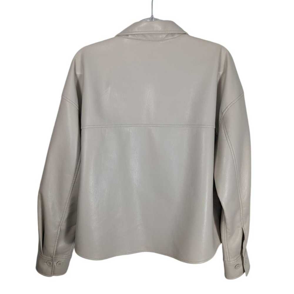 Babaton Vegan leather blouse - image 2