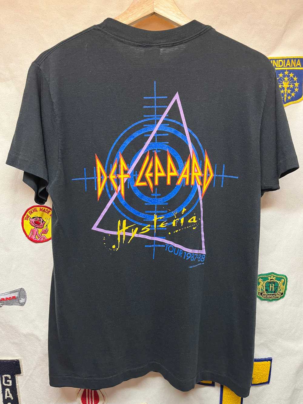 Vintage 1987 1988 Def Leppard Hysteria Concert To… - image 2