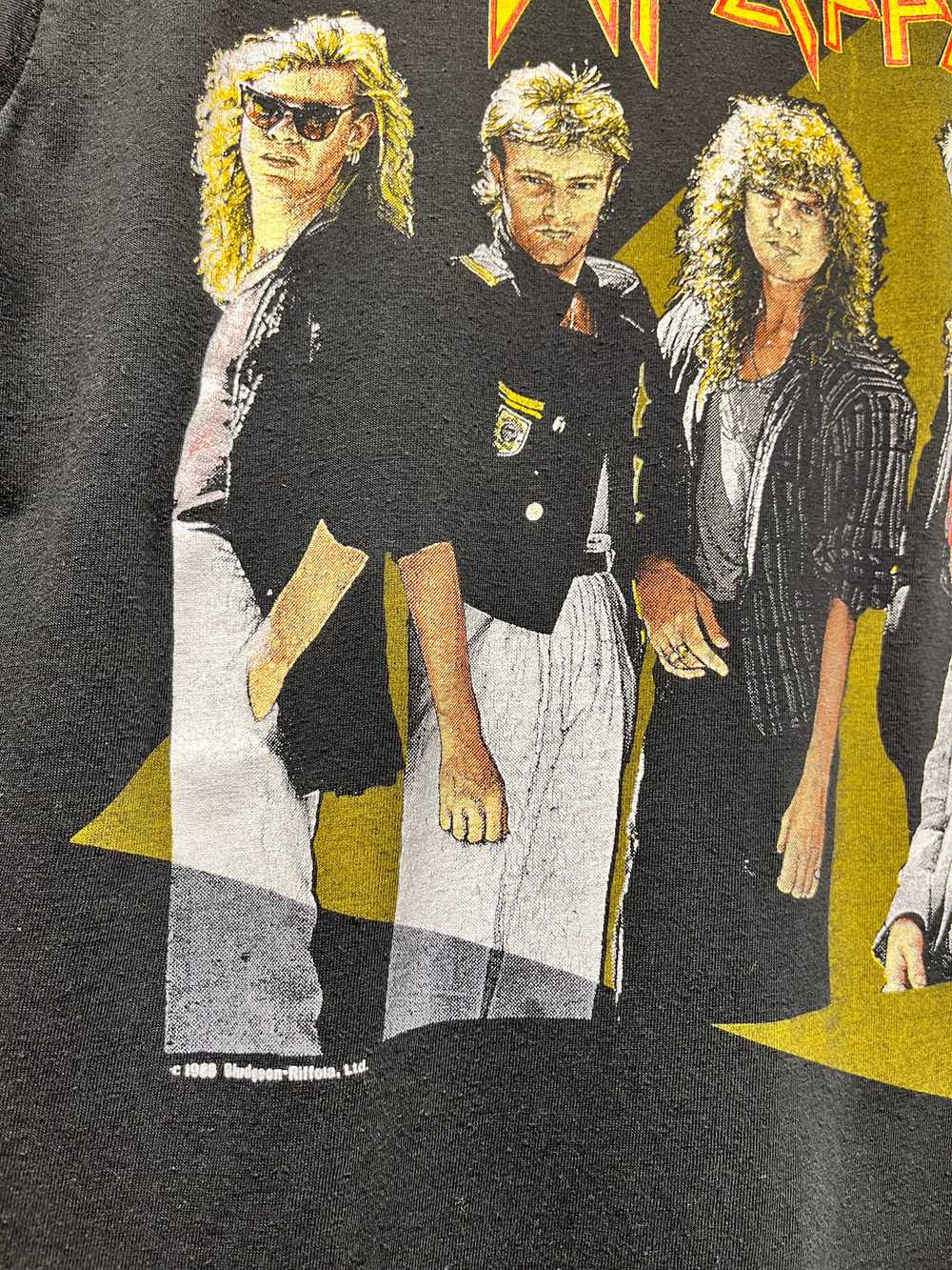 Vintage 1987 1988 Def Leppard Hysteria Concert To… - image 3