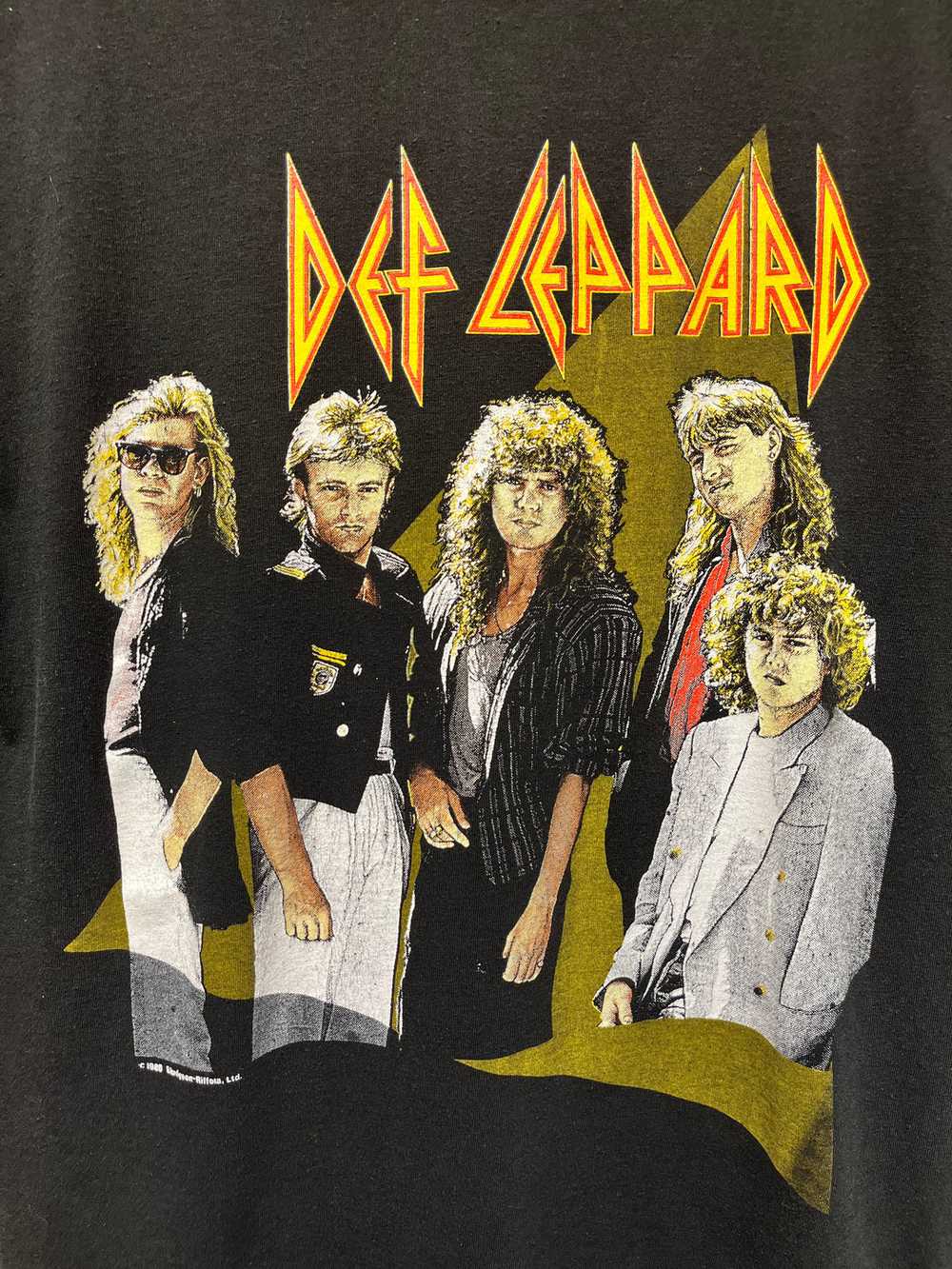 Vintage 1987 1988 Def Leppard Hysteria Concert To… - image 4