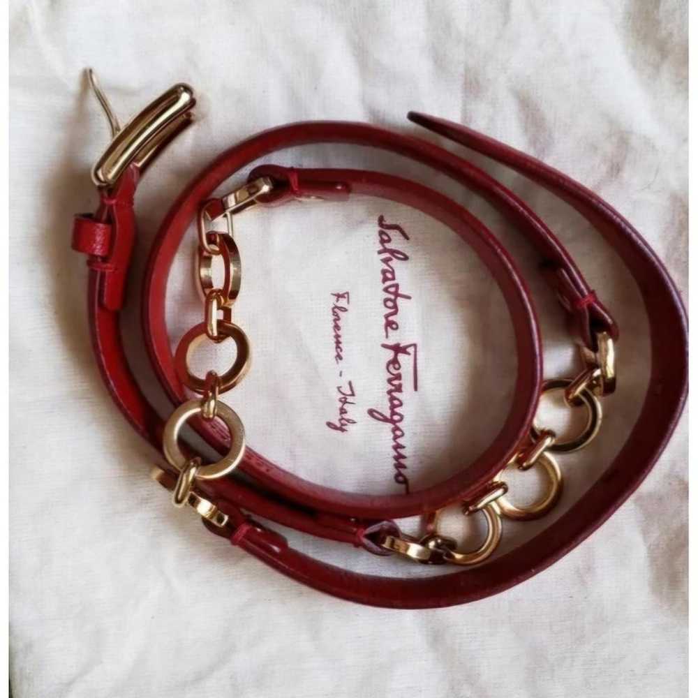 Salvatore Ferragamo Leather belt - image 7