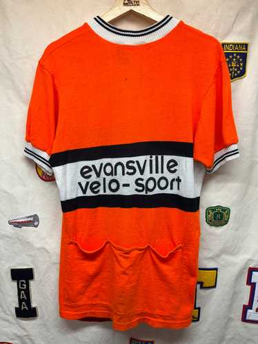 Vintage Neon Orange 70's Evansville Velo Sport Pe… - image 1