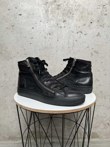 The Kooples The Kooples Paris High Top Leather Sne