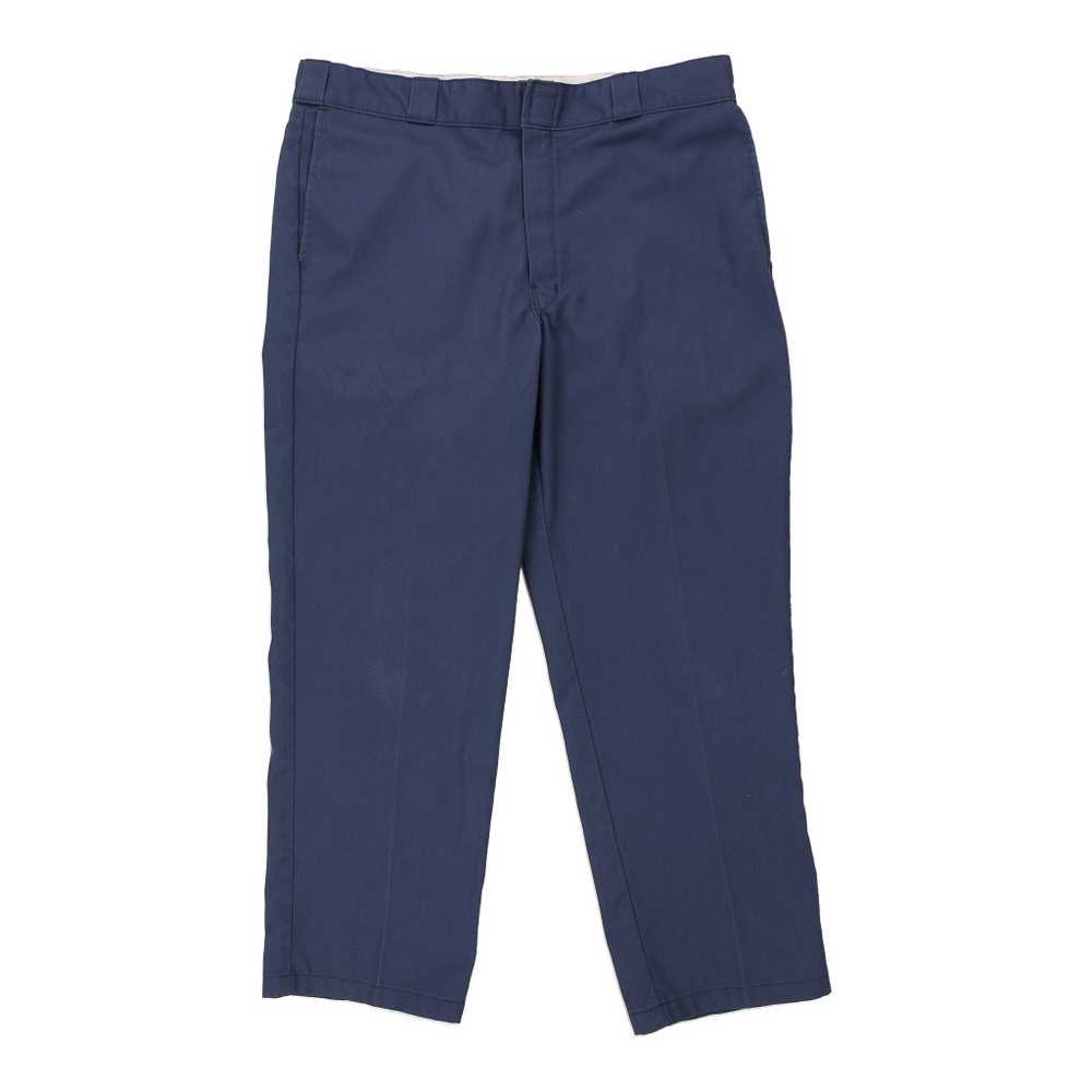 874 Dickies Trousers - 37W 29L Navy Polyester - image 2