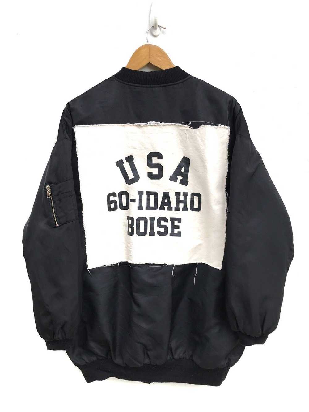 Bomber Jacket × Japanese Brand MA-1 USA Go Idaho … - image 1