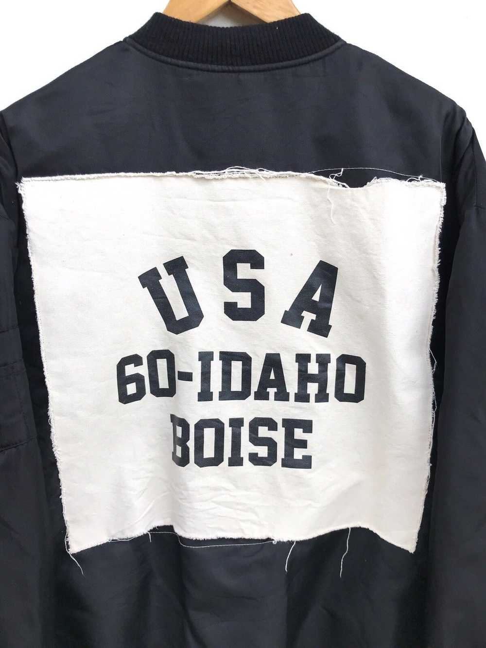 Bomber Jacket × Japanese Brand MA-1 USA Go Idaho … - image 4