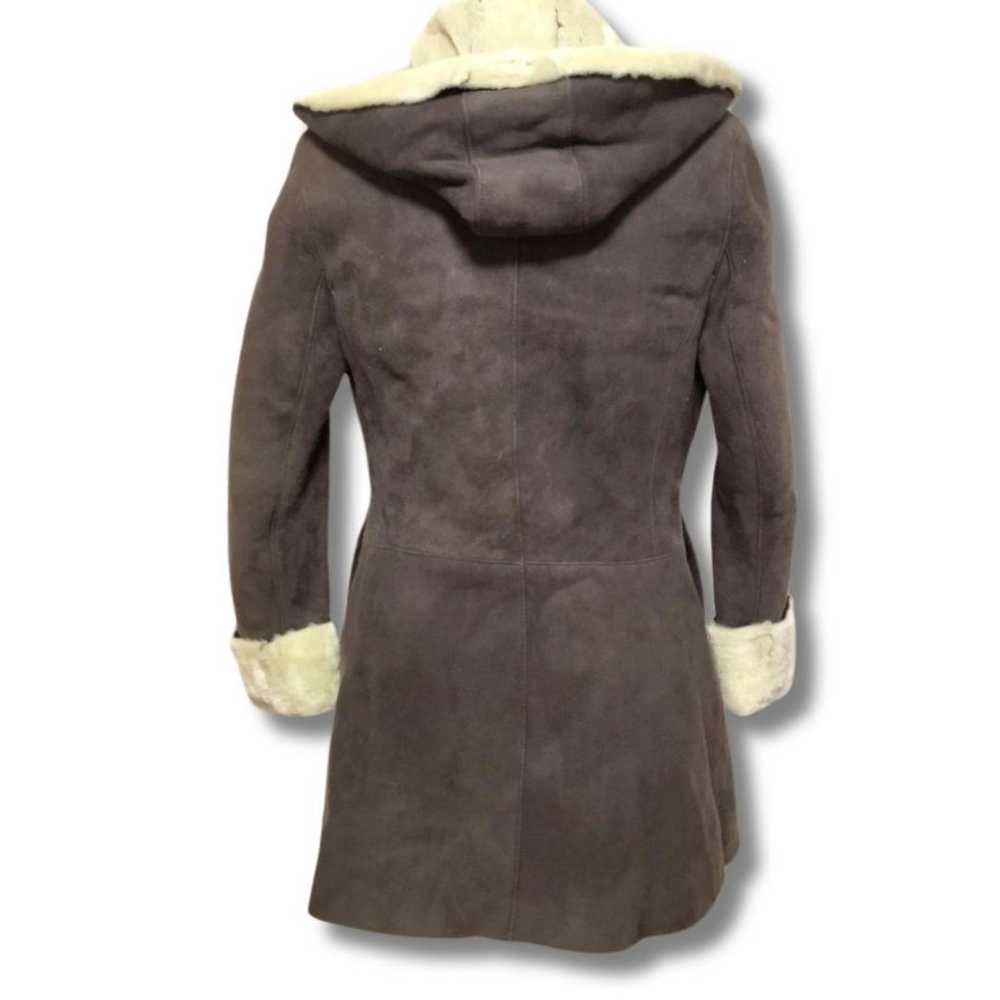 Genuine leather sheepskin coat by Skin Valley. - image 4