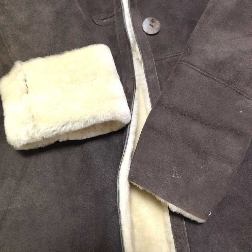 Genuine leather sheepskin coat by Skin Valley. - image 9