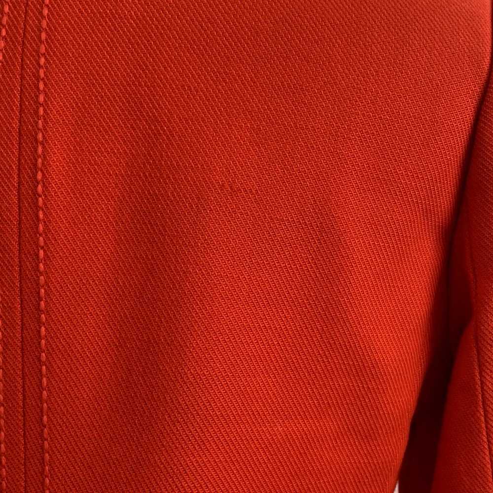 Kate Spade New York Red Simonne Peplum Poppy Coat - image 11