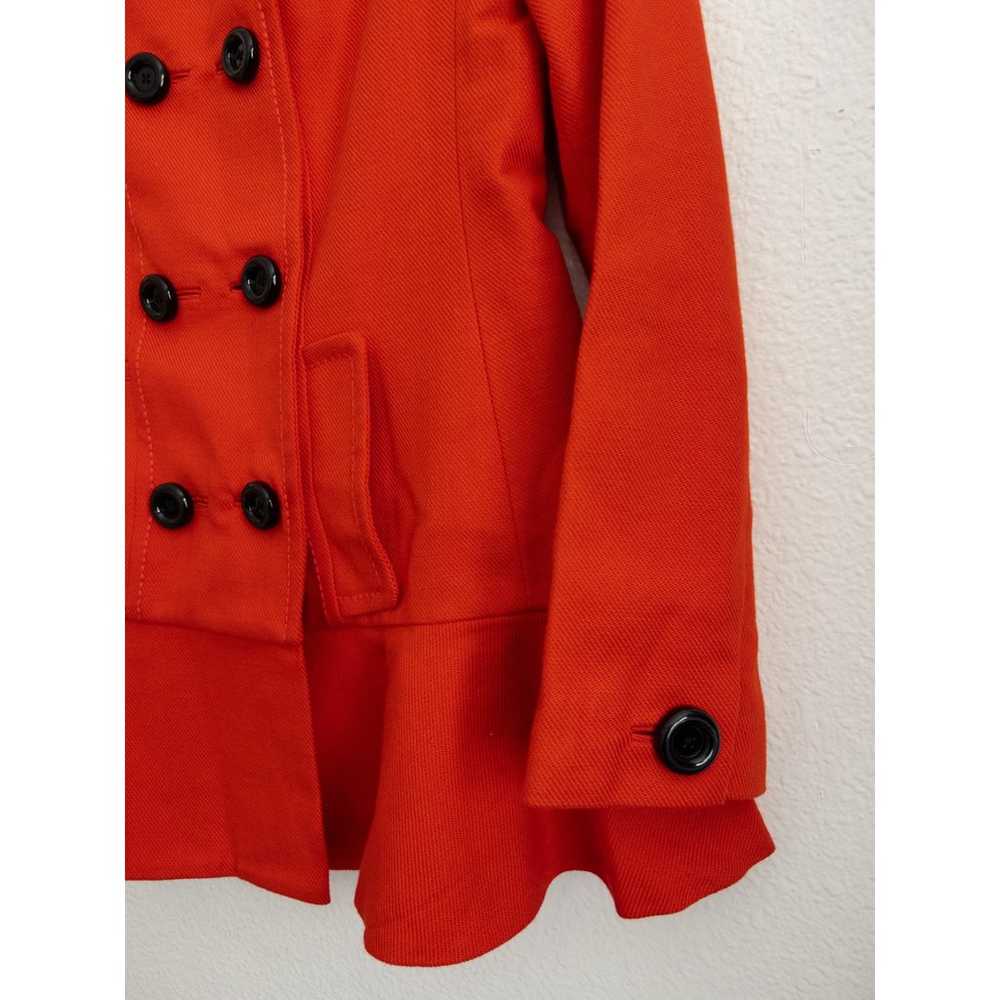 Kate Spade New York Red Simonne Peplum Poppy Coat - image 5