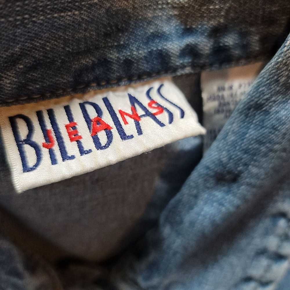 Bill Blass Vintage Denim Vest - image 2