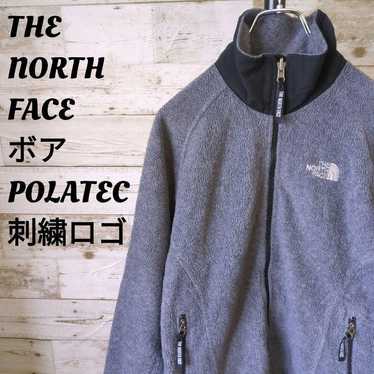 【423】Vintage North Face Boa Fleece Jacket Blouson… - image 1