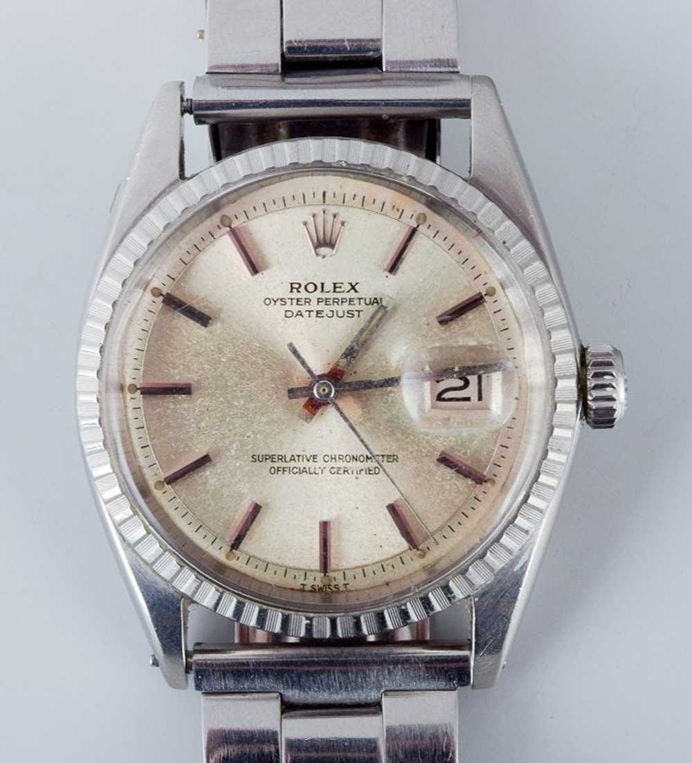 Rolex Oyster Perpetual Datejust with steel bracel… - image 2