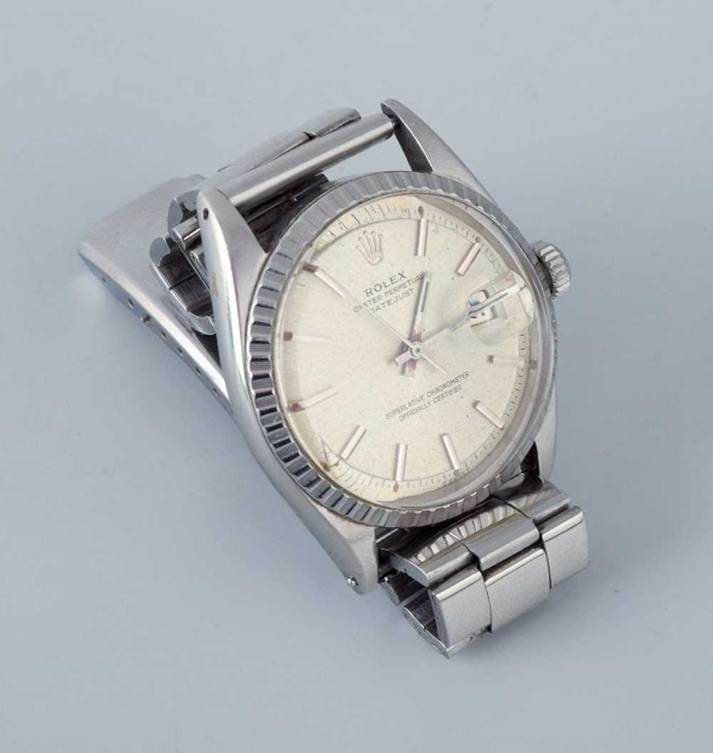 Rolex Oyster Perpetual Datejust with steel bracel… - image 3